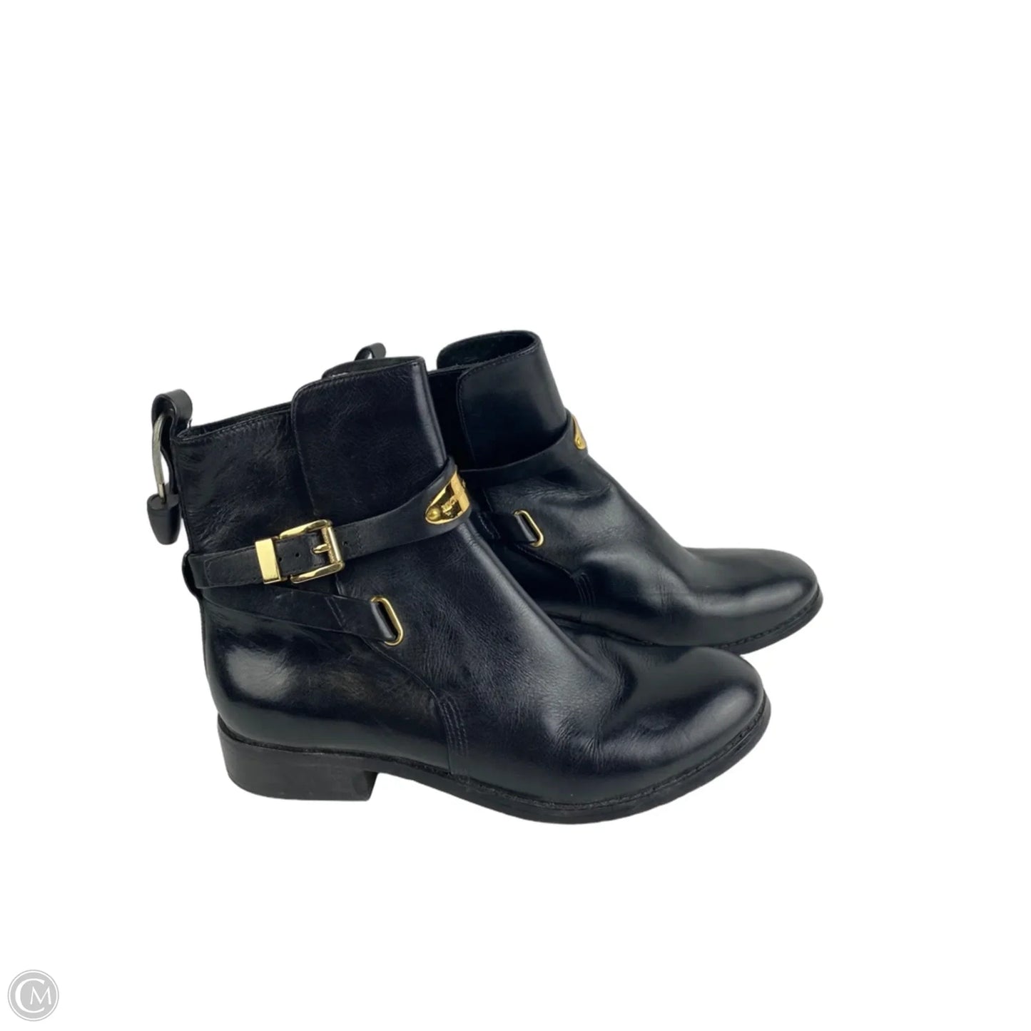 Boots Designer By Michael Kors In Black, Size: 7
