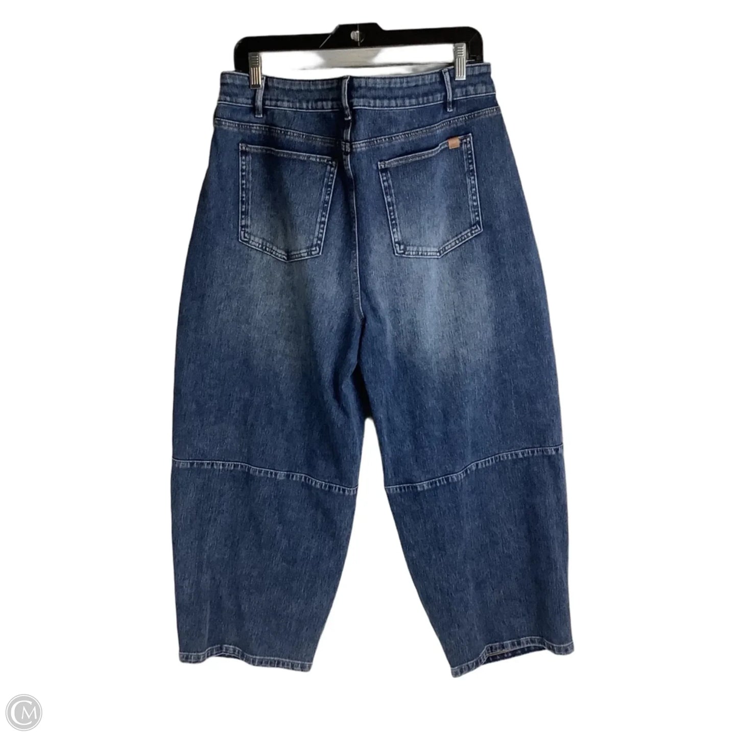 Jeans Cropped By Halara In Blue, Size: Xl
