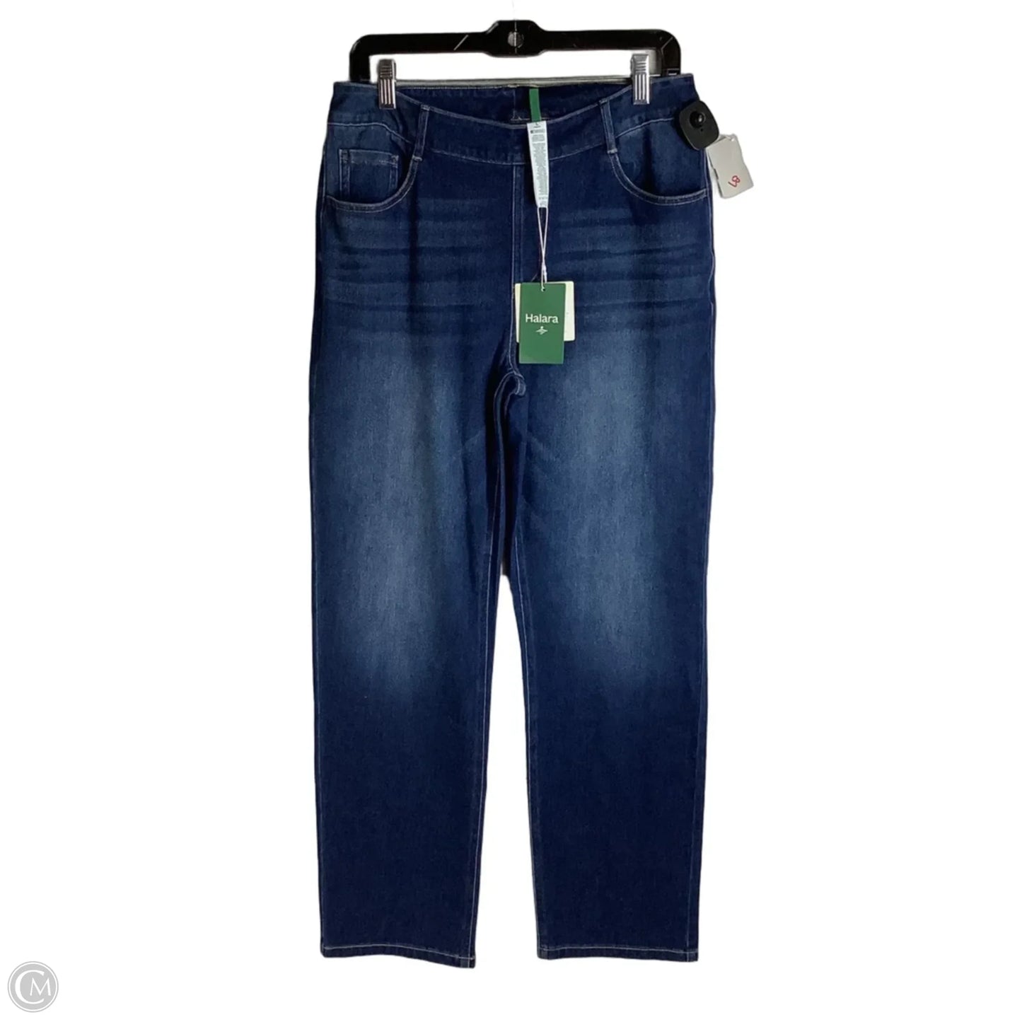 Jeans Wide Leg By Halara In Blue, Size: L