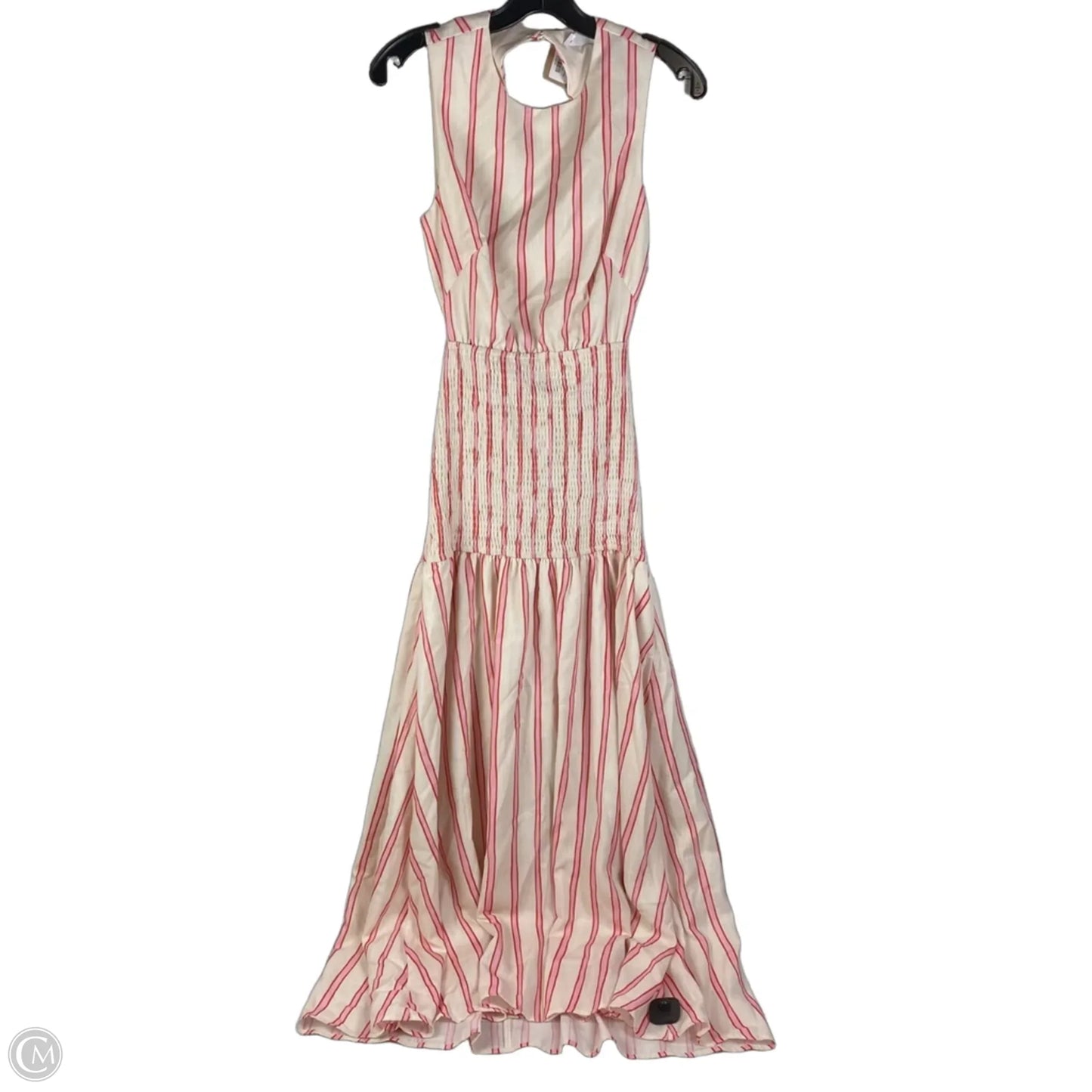 Dress Casual Maxi By Vestique In Striped Pattern, Size: S