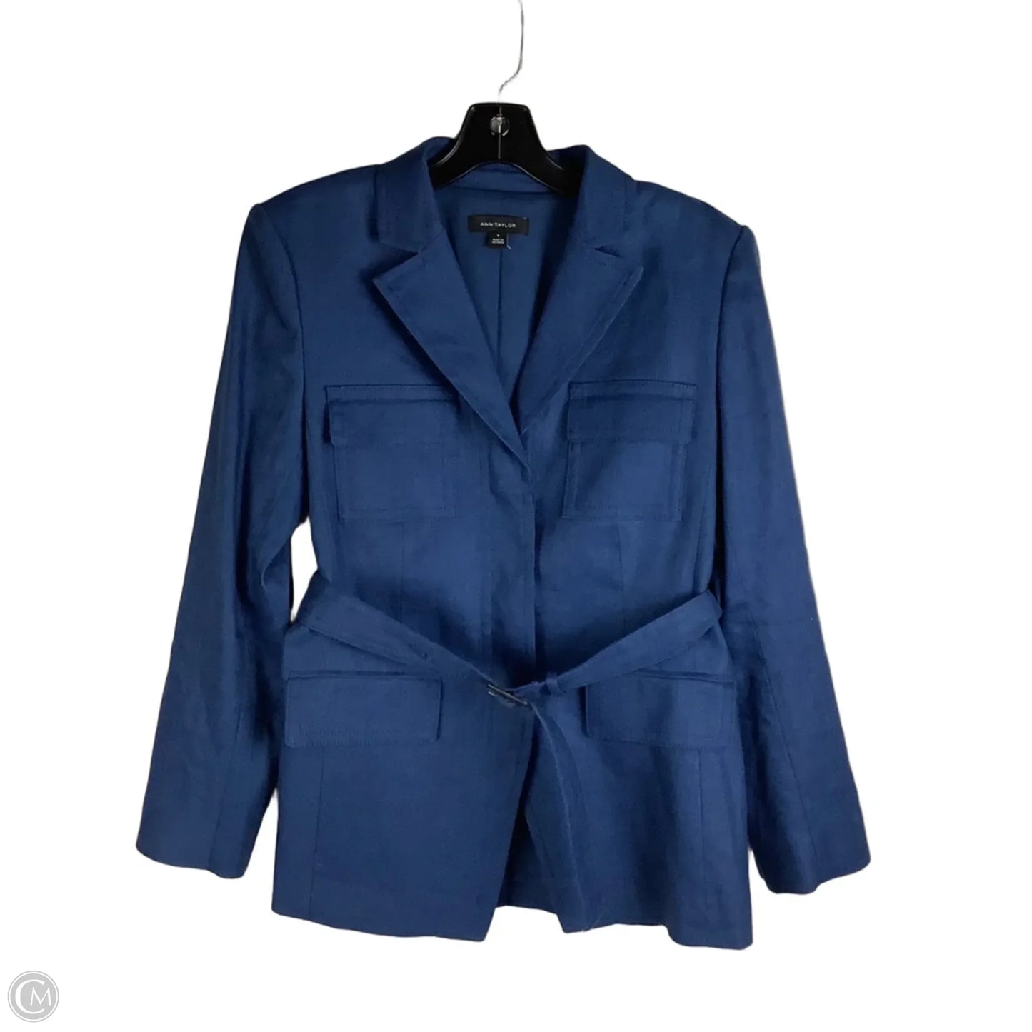 Blazer By Ann Taylor In Blue, Size: 8