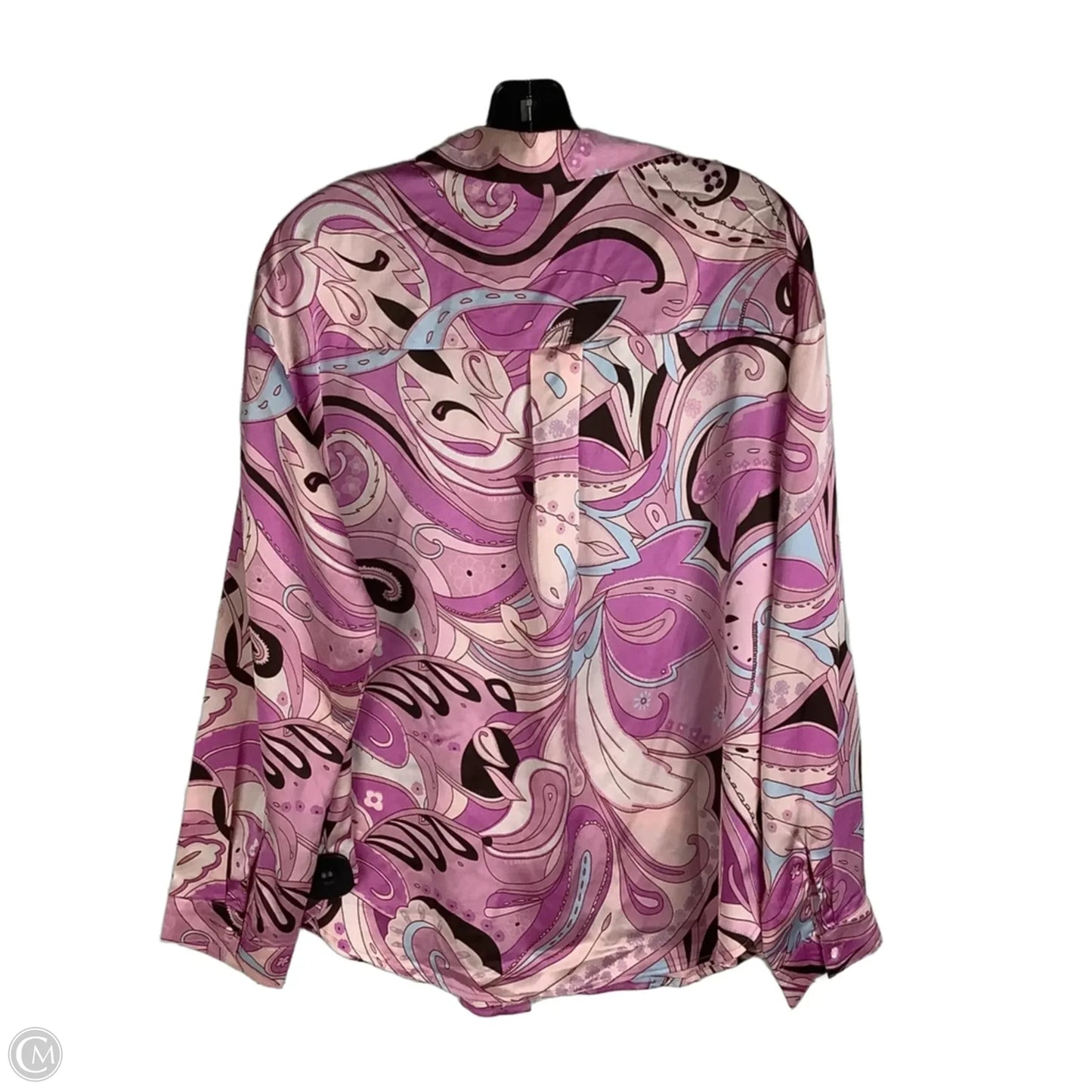 Top Long Sleeve By Jodifl In Purple, Size: L