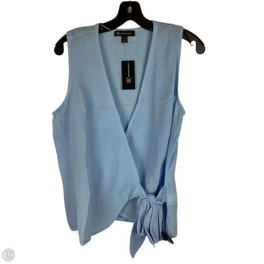 Top Sleeveless Basic By Inc In Blue, Size: M