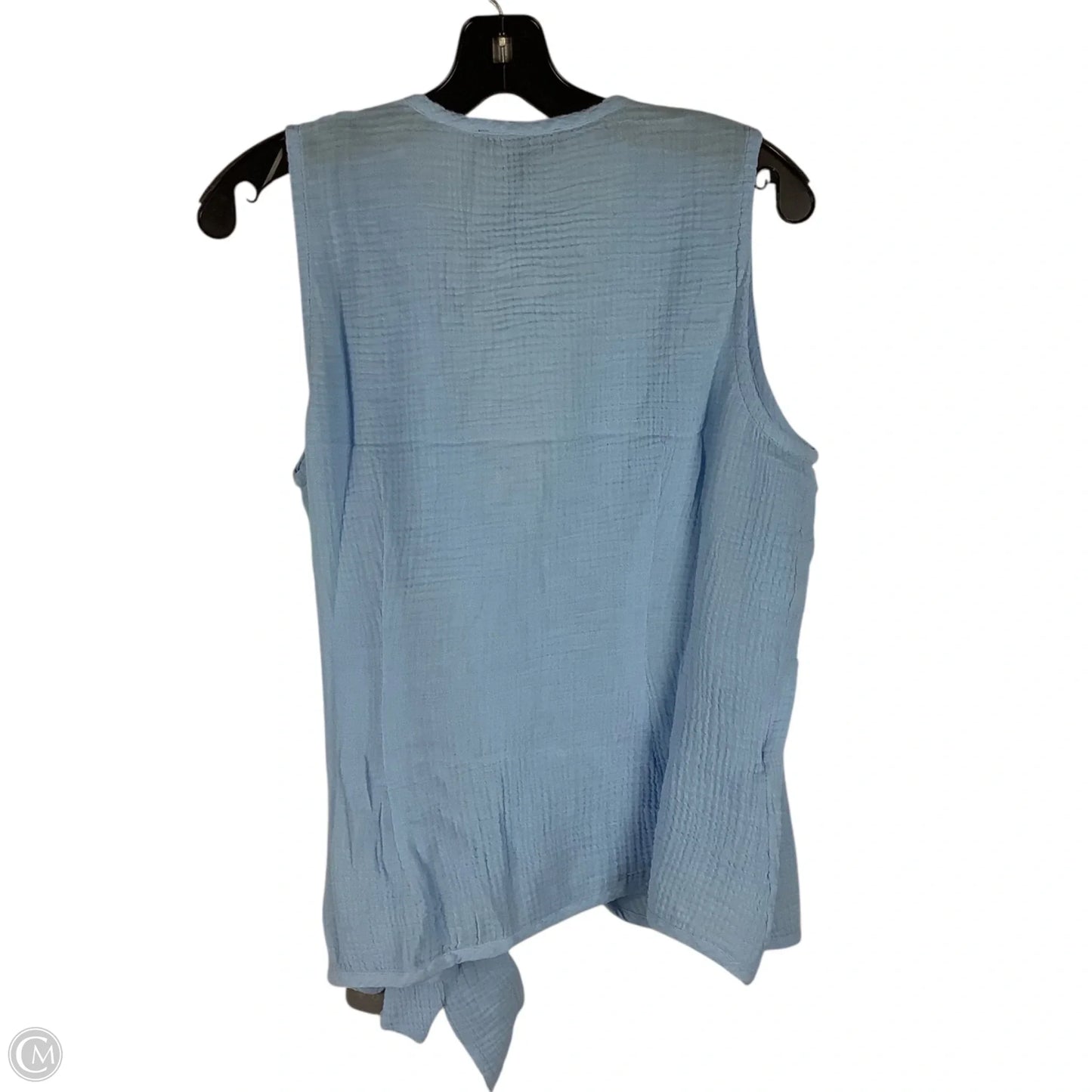 Top Sleeveless Basic By Inc In Blue, Size: M