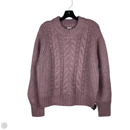 Sweater By A New Day In Purple, Size: M