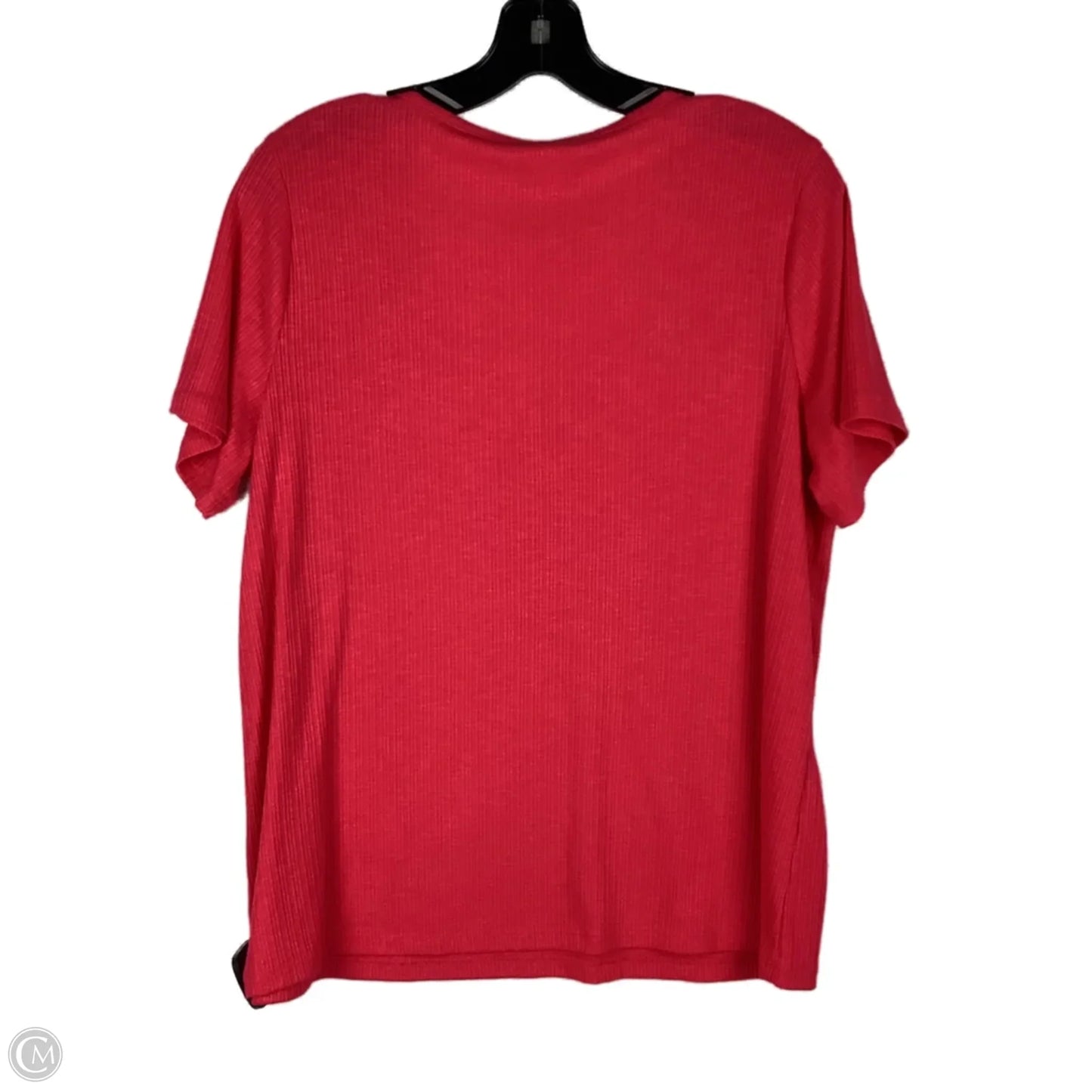 Top Short Sleeve Basic By Old Navy In Red, Size: M