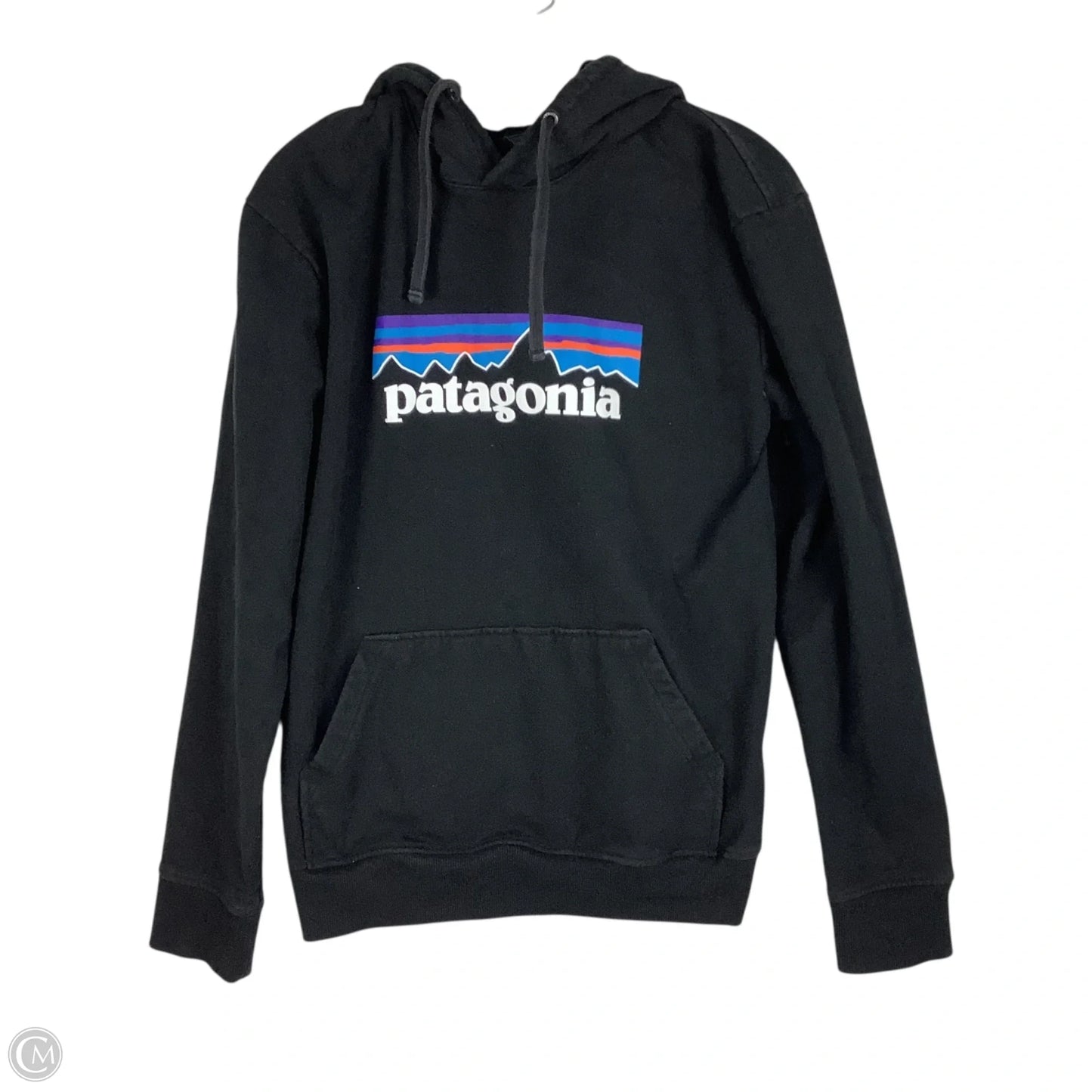 Sweatshirt Hoodie By Patagonia In Black, Size: M