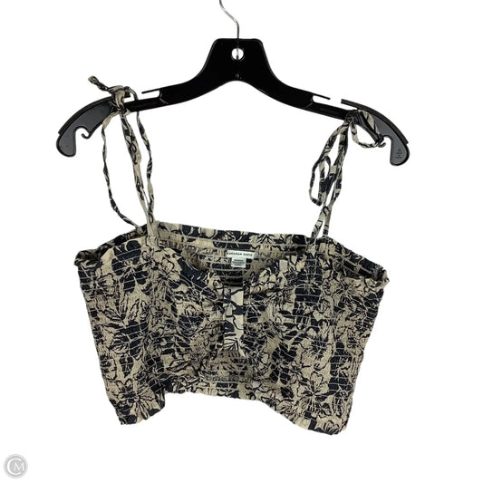 Top Sleeveless By American Eagle In Black & Brown, Size: Xl