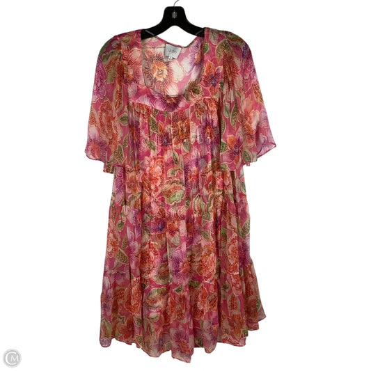 Dress Casual Midi By Jade In Floral Print, Size: S