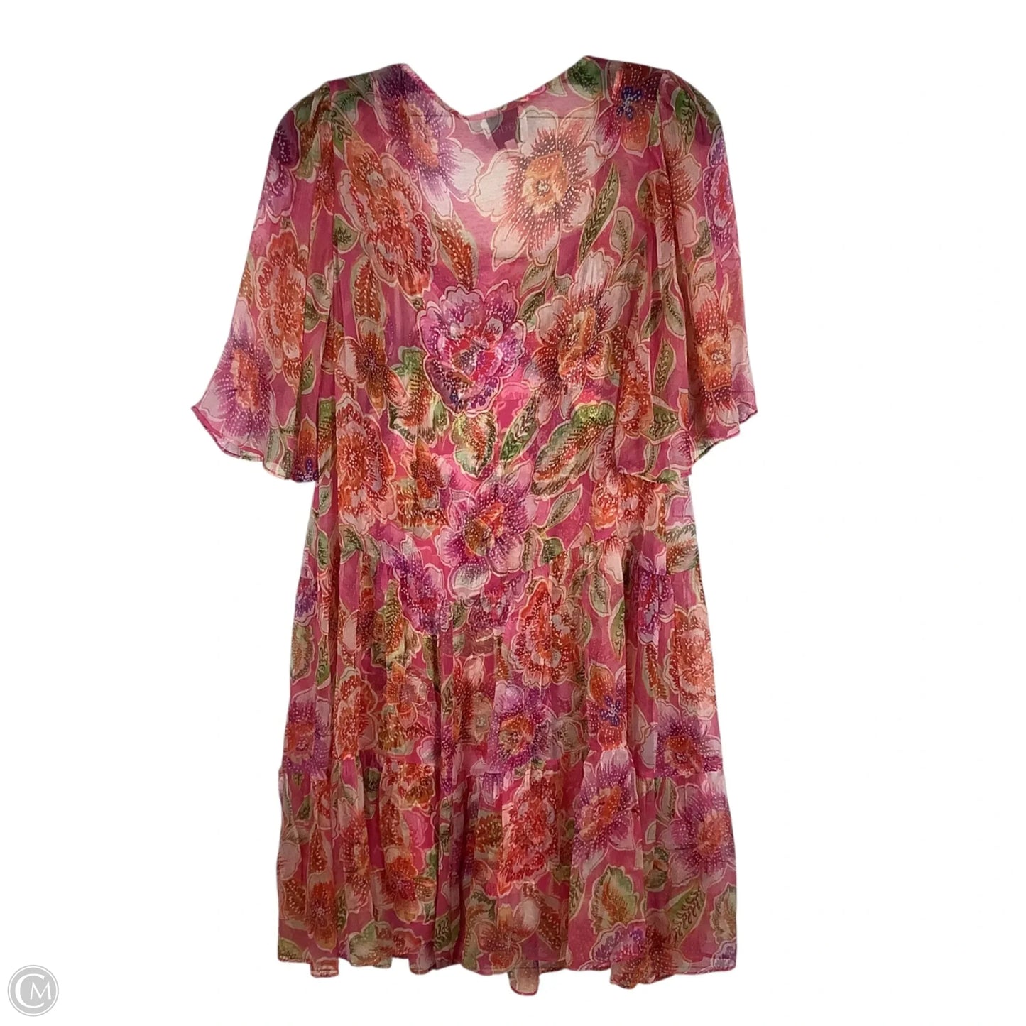 Dress Casual Midi By Jade In Floral Print, Size: S