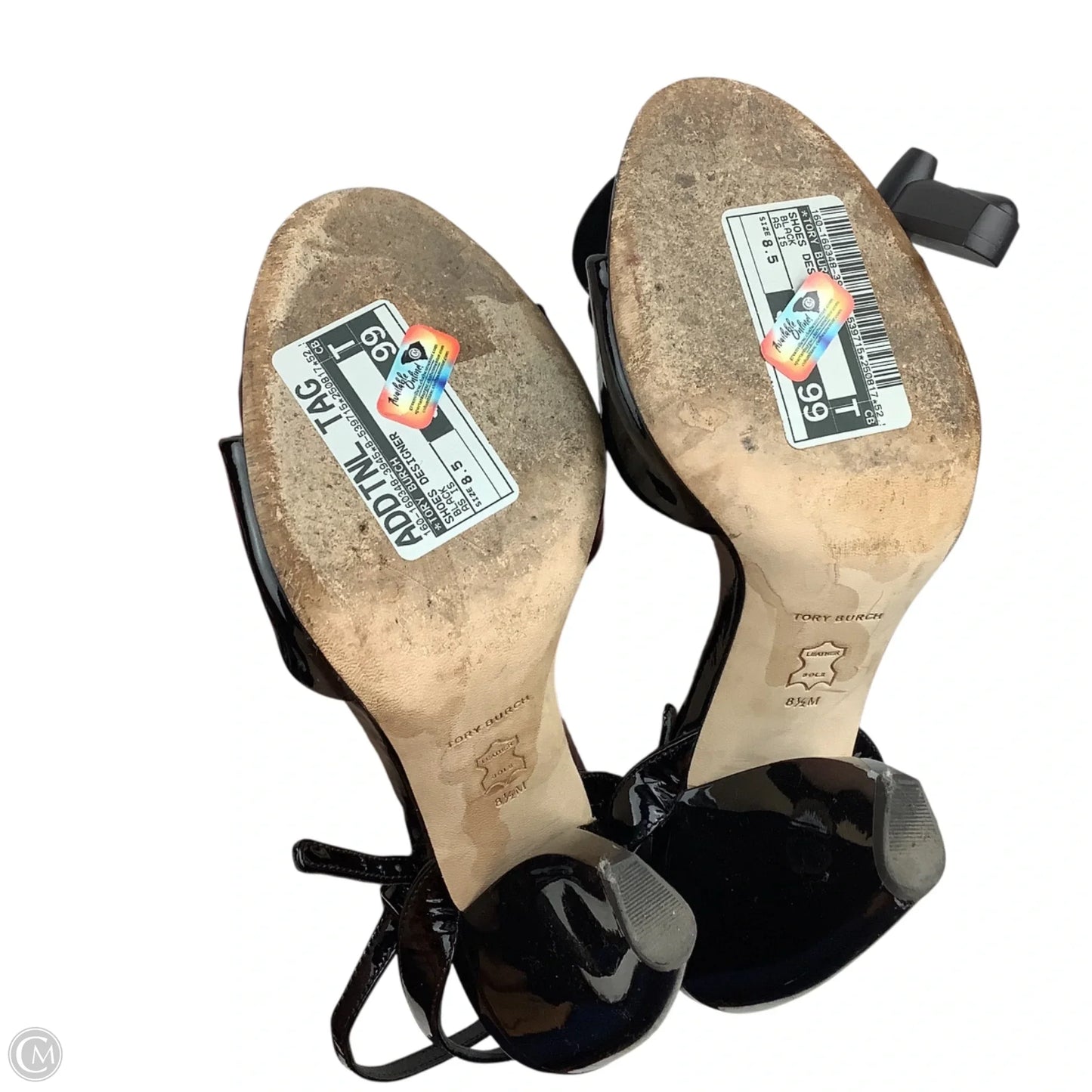 Shoes Designer By Tory Burch In Black, Size: 8.5