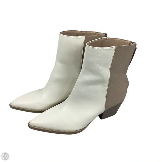 Boots Knee Heels By Oasis Society In Black & Cream, Size: 8.5