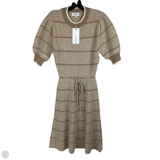 Dress Sweater By Anniewear In Beige, Size: S