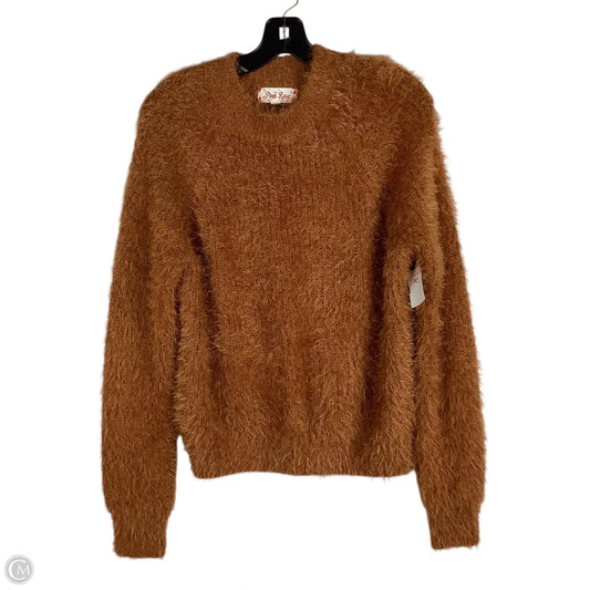 Sweater By Pink Rose In Brown, Size: S
