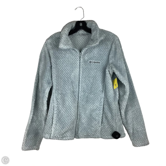 Jacket Fleece By Cm Shapes In Grey, Size: M