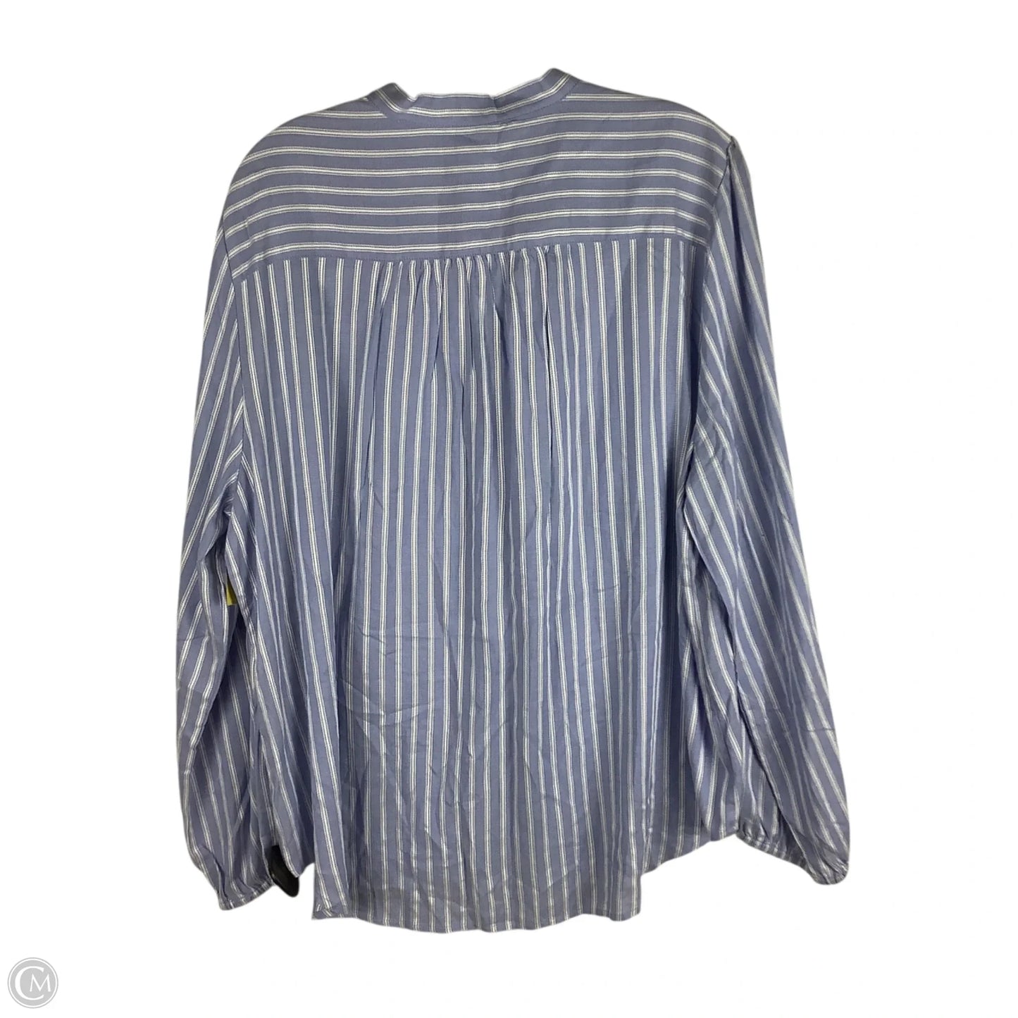 Top Long Sleeve By J. Crew In Silver, Size: Xxl