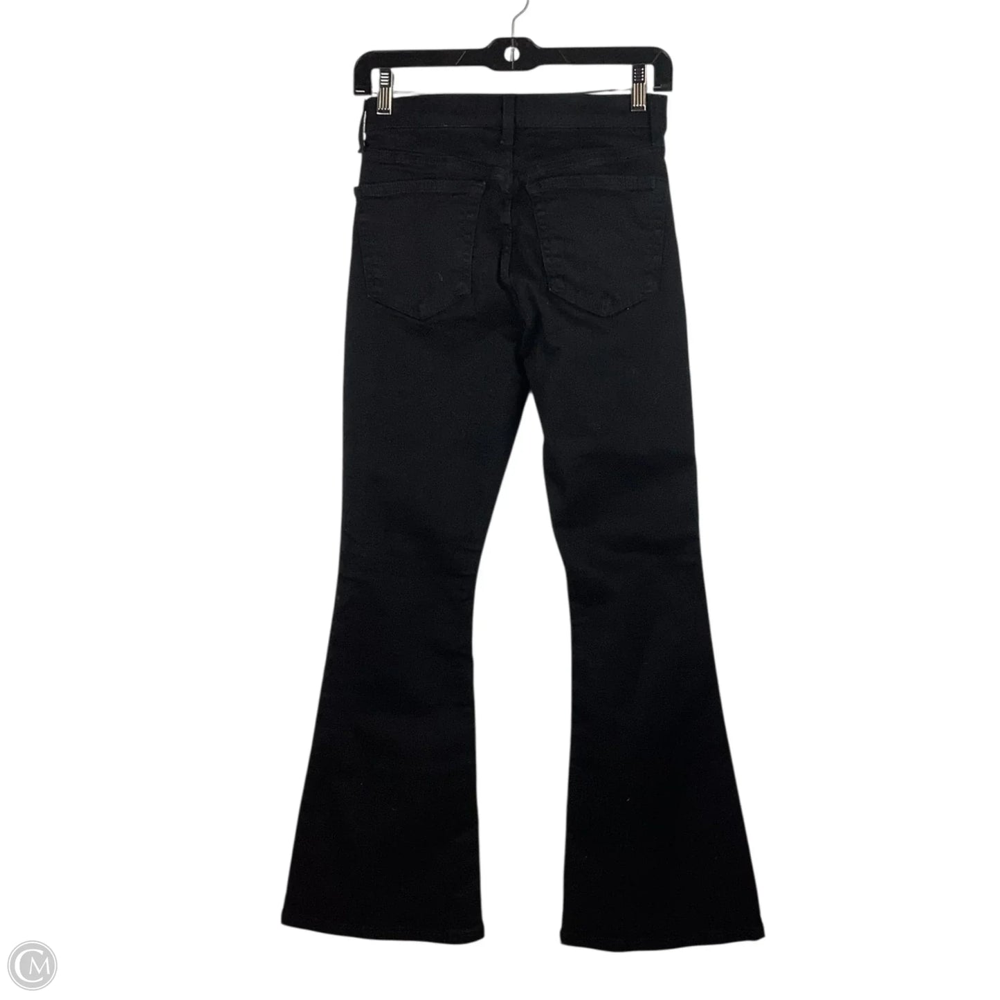Jeans Flared By Top Shop In Black, Size: 6