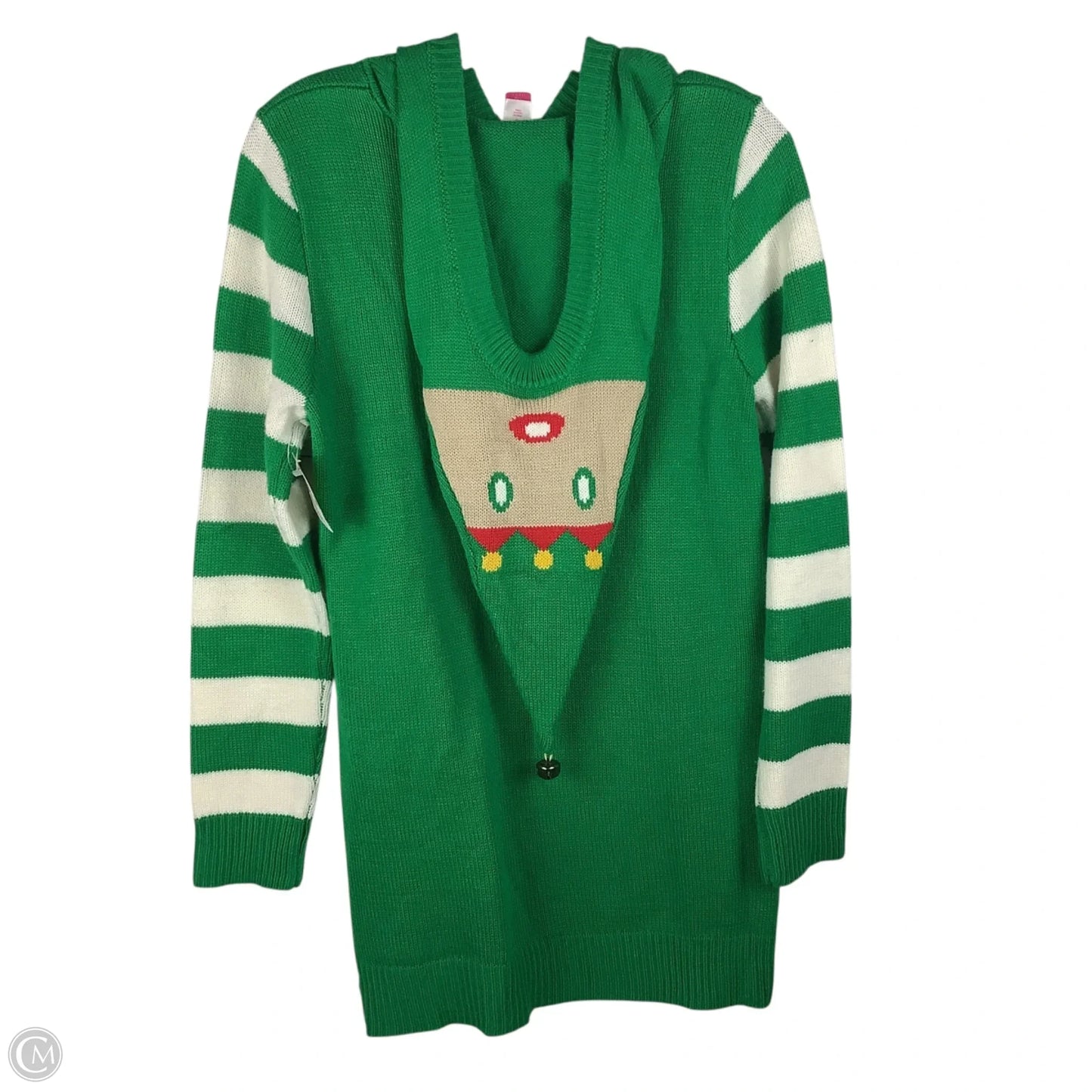 Dress Casual Midi By No Boundaries In Green, Estimated Size: M