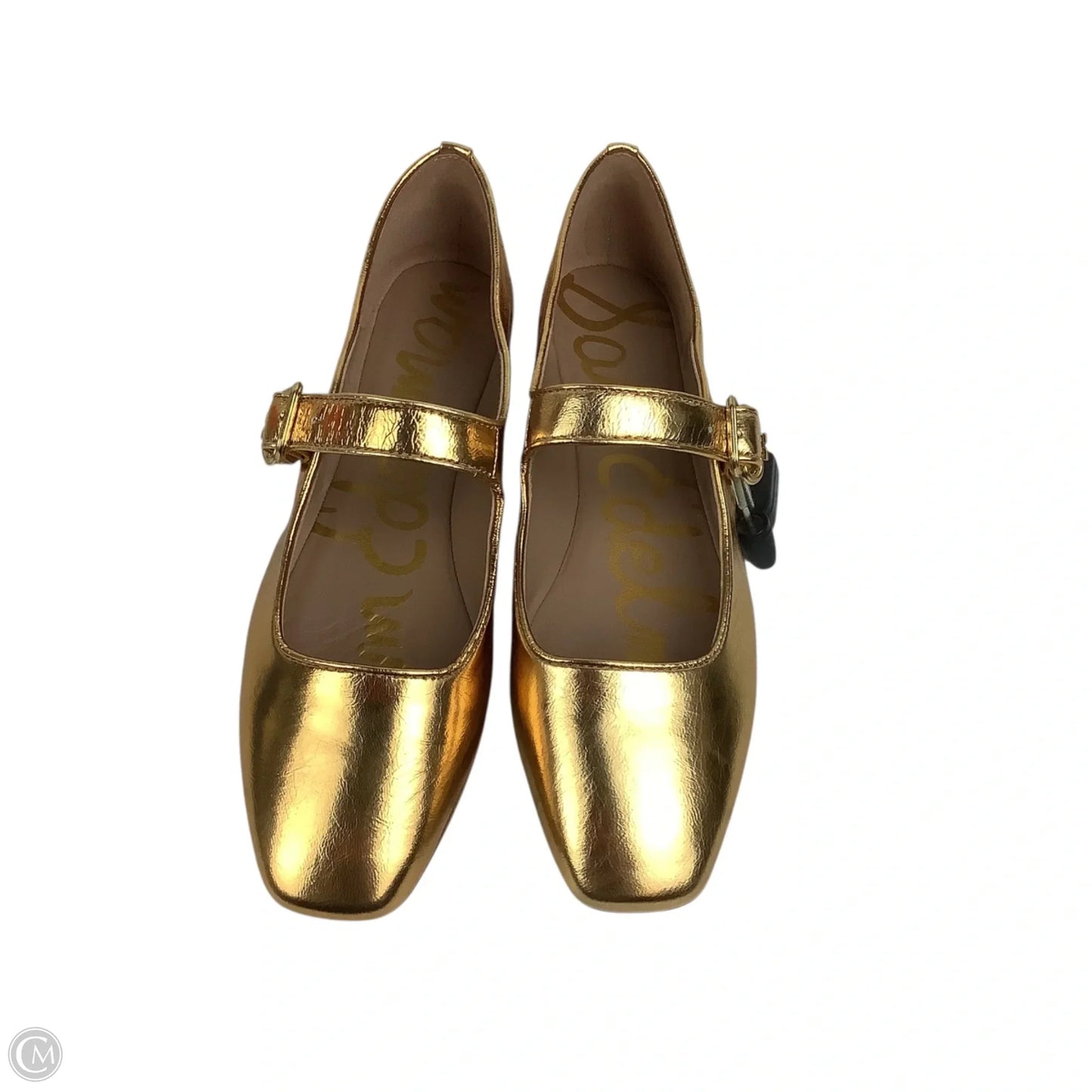 Shoes Flats By Sam Edelman In Gold, Size: 8