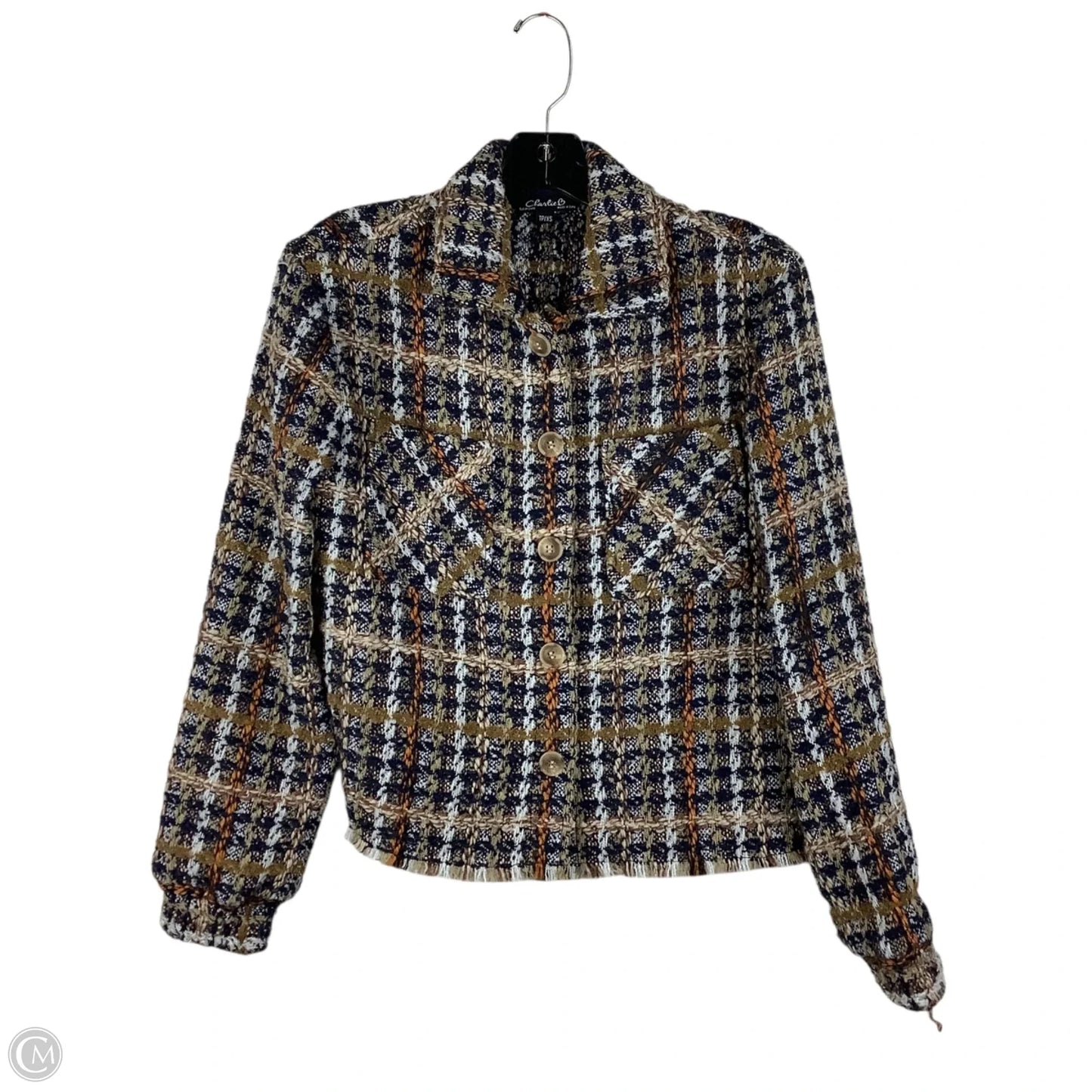 Blazer By Charlie B In Multi-colored, Size: Xs