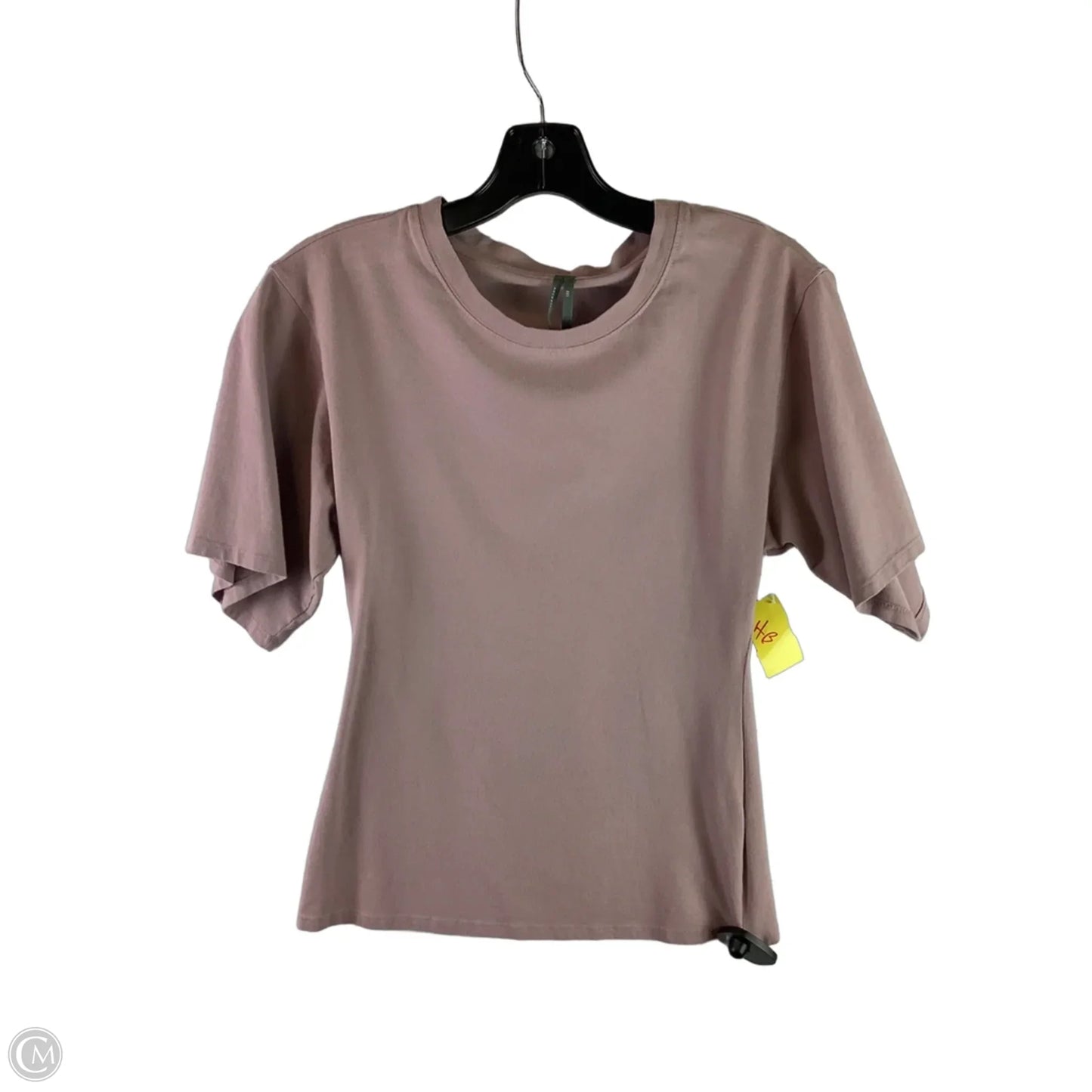 Top Short Sleeve By Anthropologie In Purple, Size: Xxs