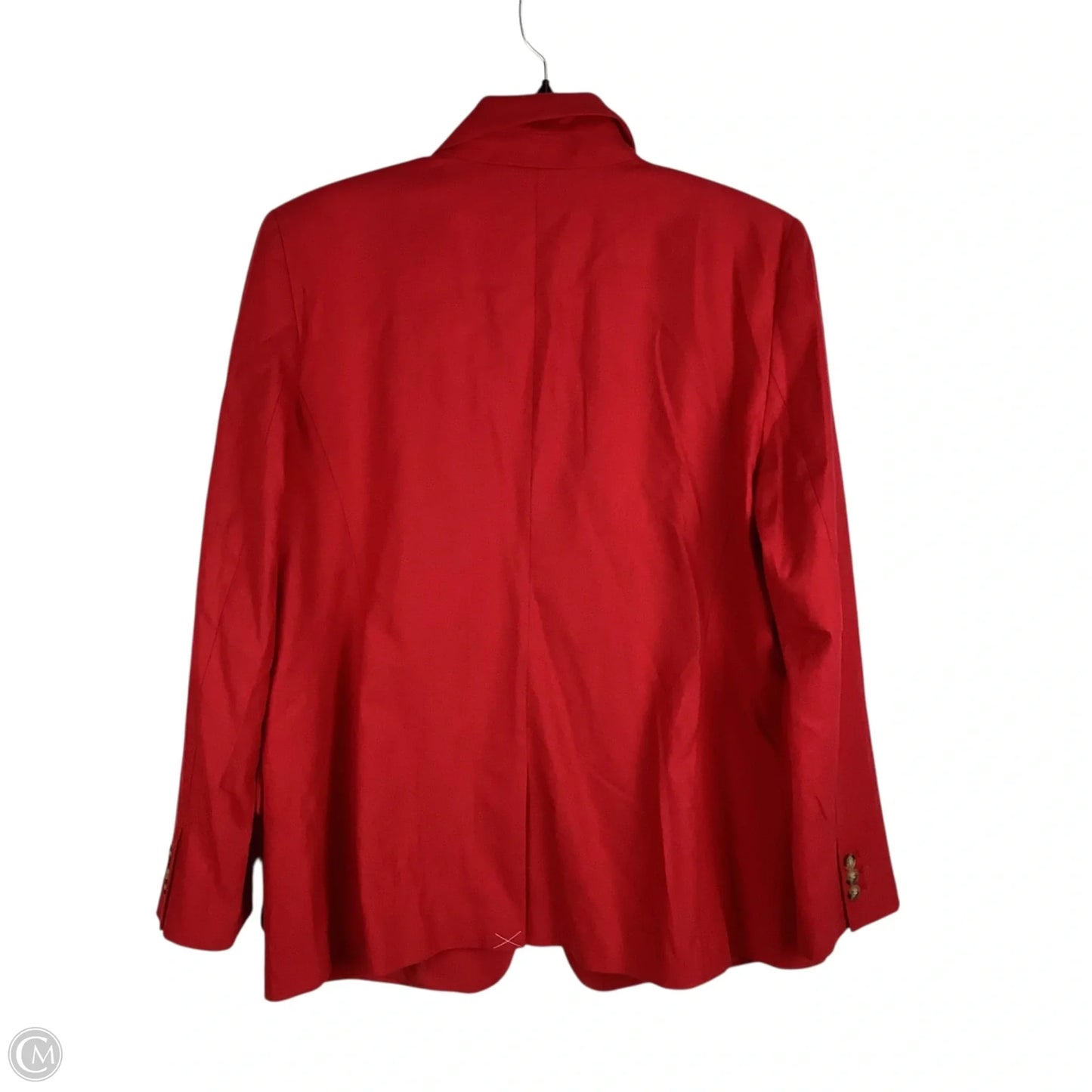 Blazer By Loft In Red, Size: 16
