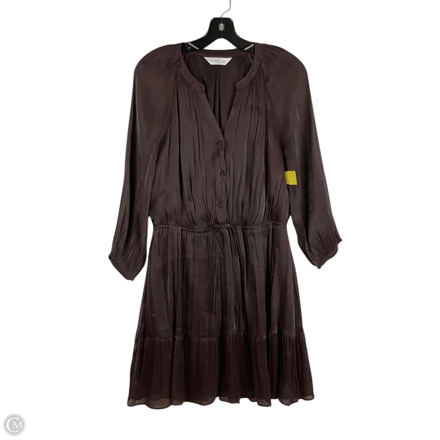 Dress Party Midi By Lc Lauren Conrad In Brown, Size: L