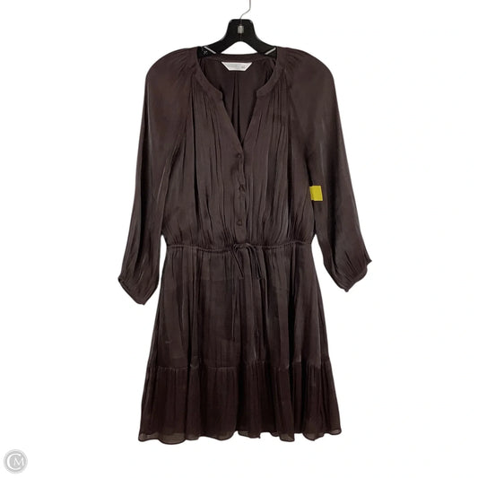 Dress Party Midi By Lc Lauren Conrad In Brown, Size: L