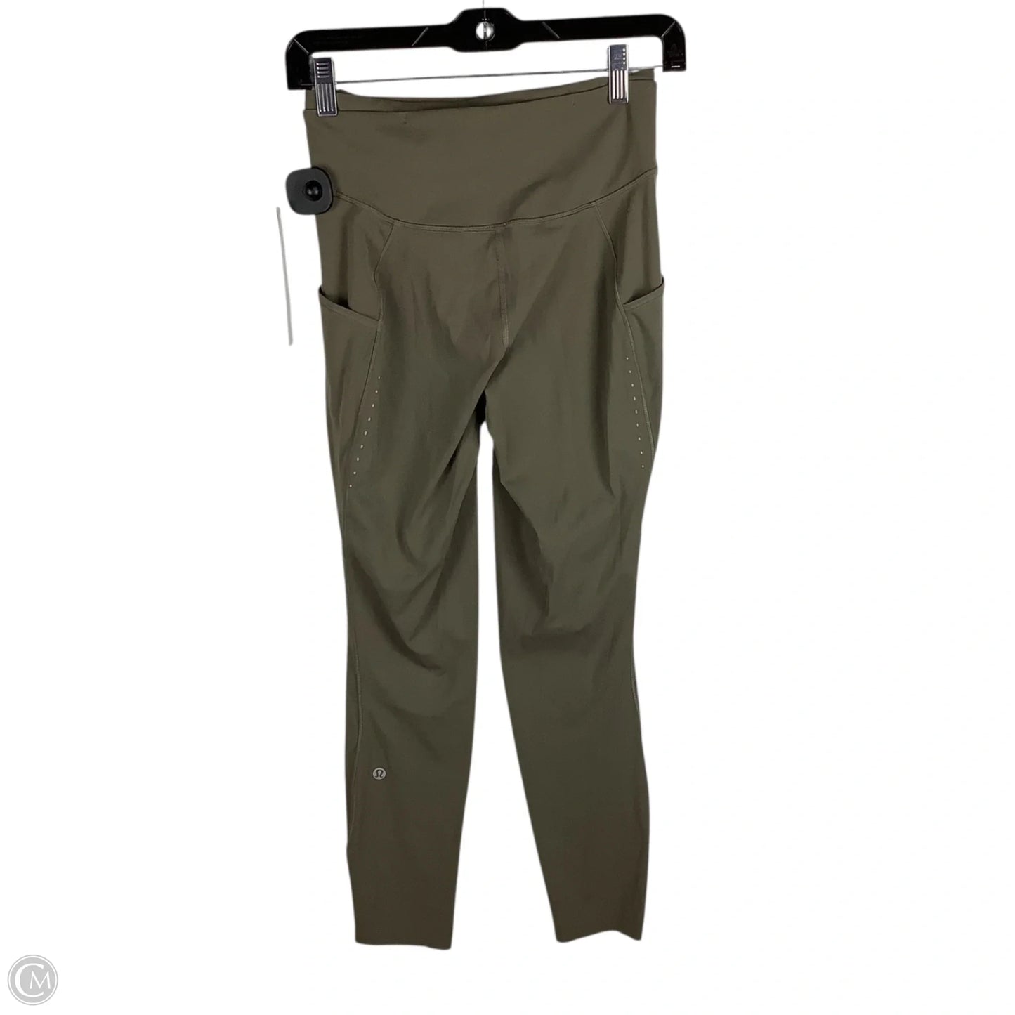 Athletic Leggings By Lululemon In Green, Size: 6