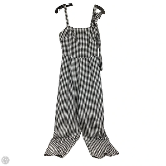 Jumpsuit By Blue Rain In Plaid Pattern, Size: M