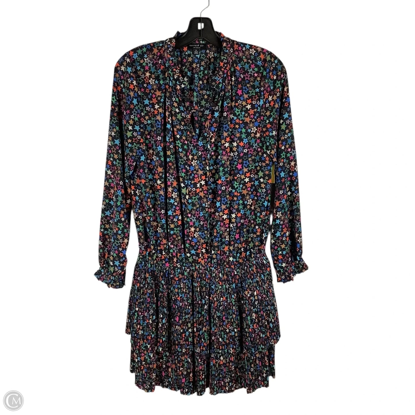 Dress Casual Midi By Current Air In Multi-colored, Size: M