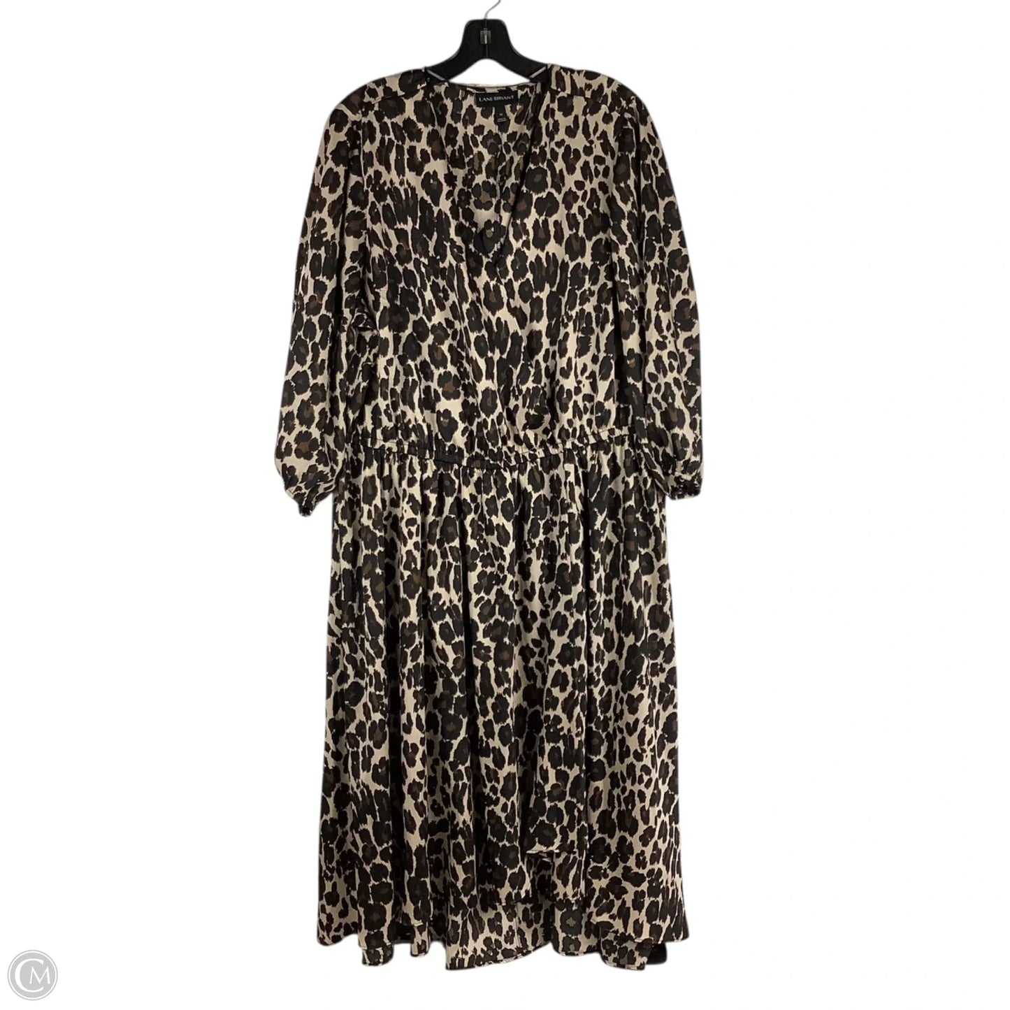 Dress Casual Maxi By Lane Bryant In Animal Print, Size: 1x (20)