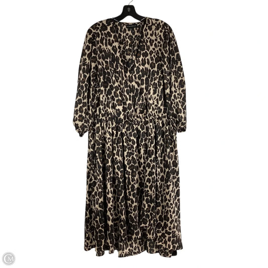 Dress Casual Maxi By Lane Bryant In Animal Print, Size: 1x (20)