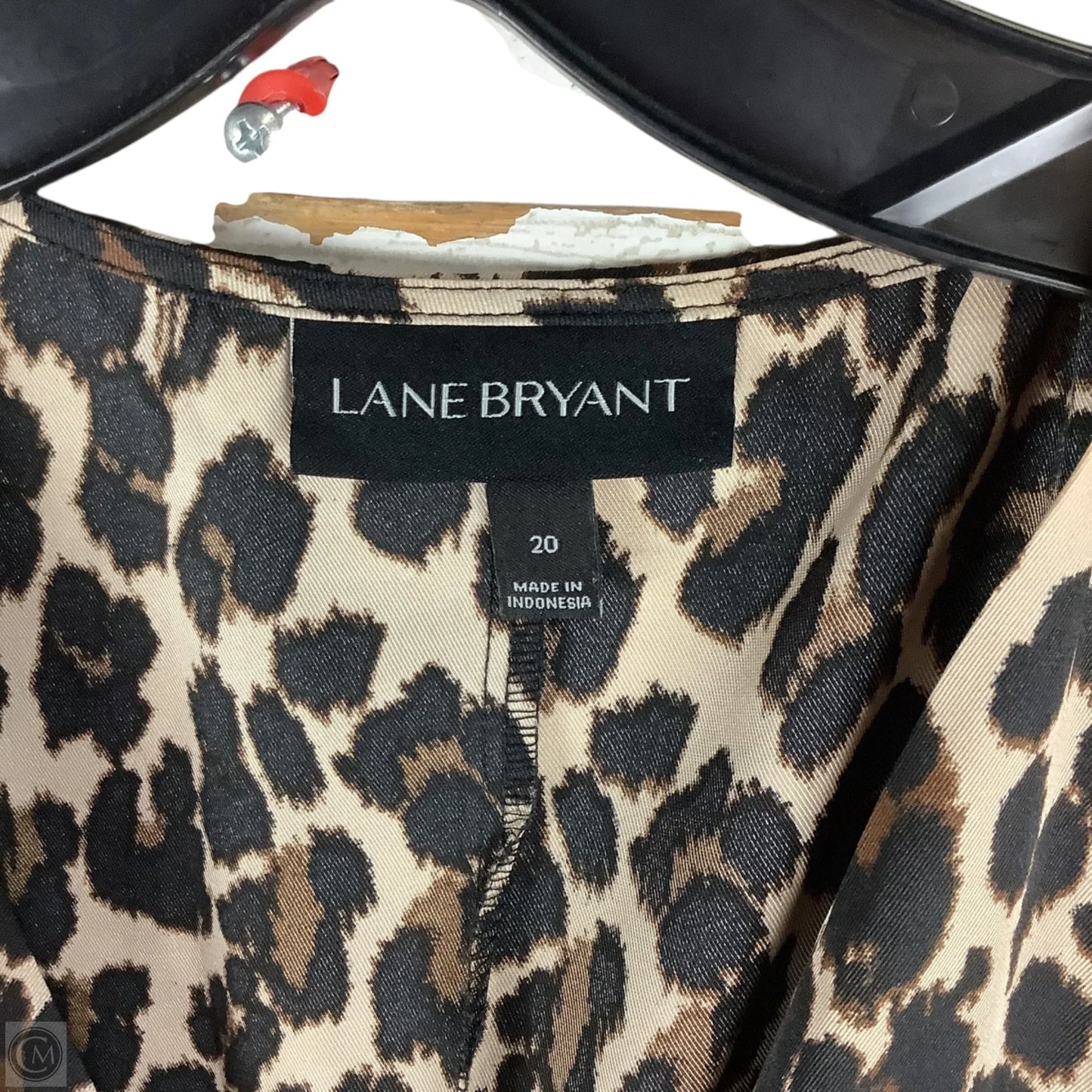 Dress Casual Maxi By Lane Bryant In Animal Print, Size: 1x (20)