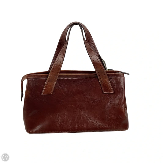 Handbag Leather By Fossil, Size: Small