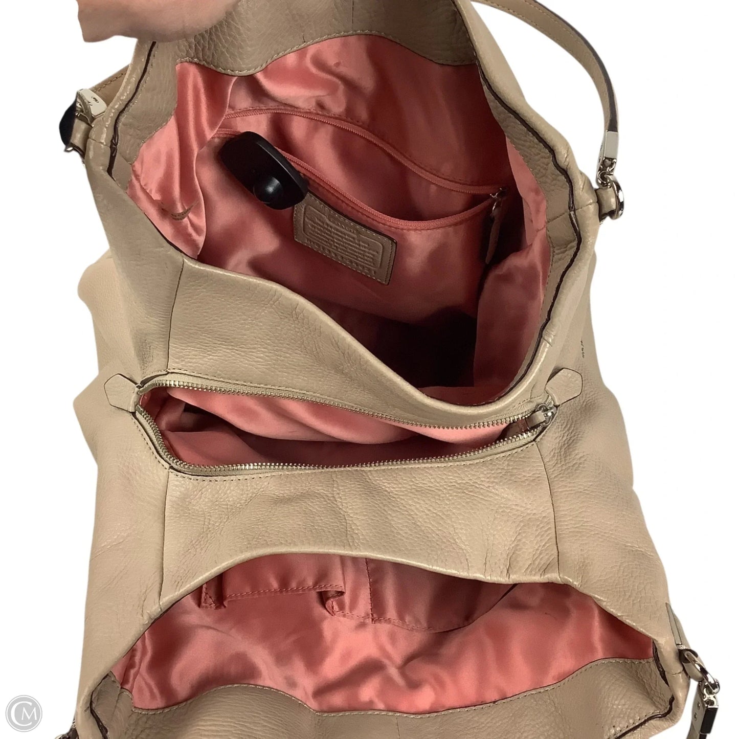 Handbag Designer By Coach, Size: Large