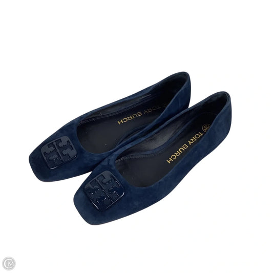 Shoes Designer By Tory Burch In Blue, Size: 9