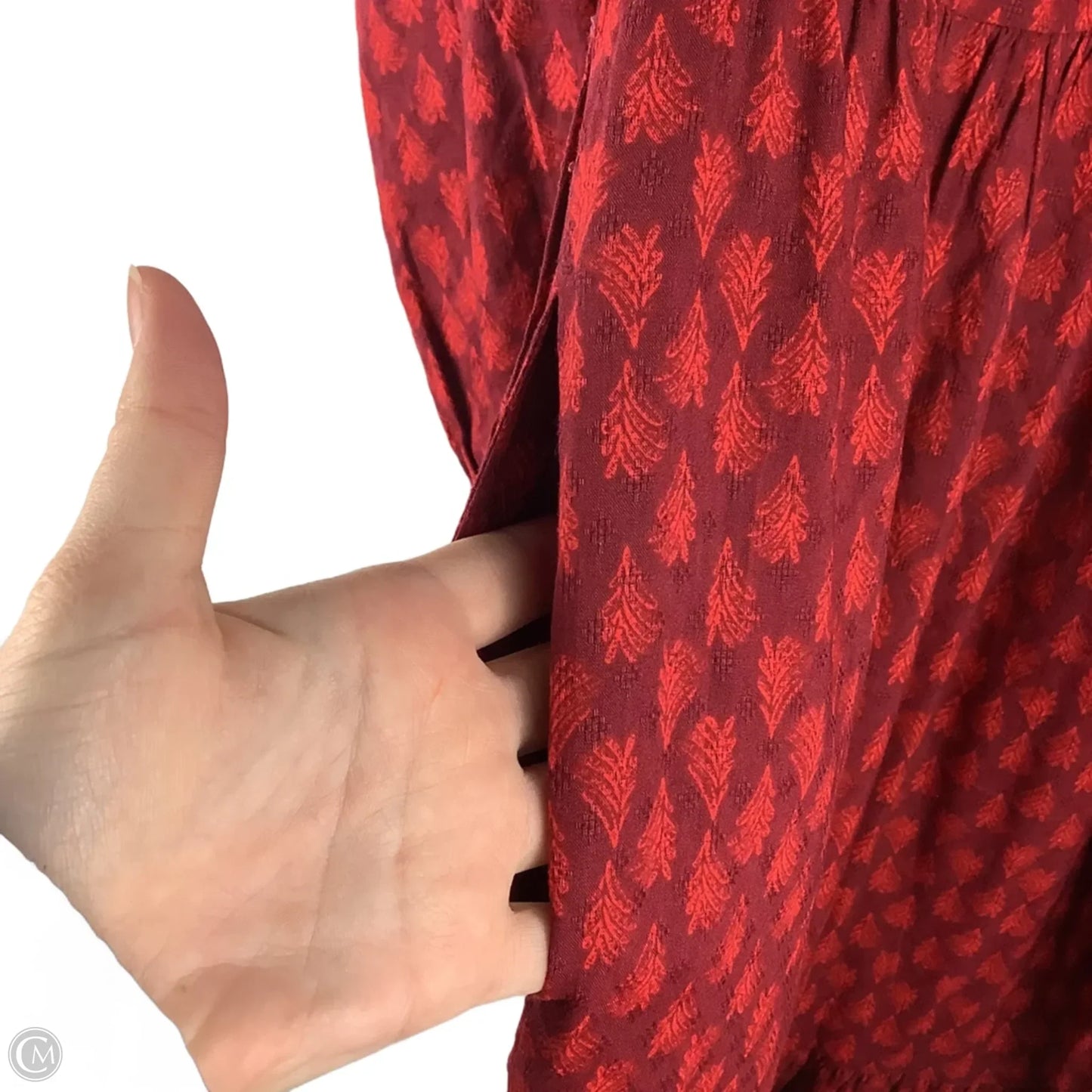 Dress Casual Maxi By Universal Thread In Red, Size: S