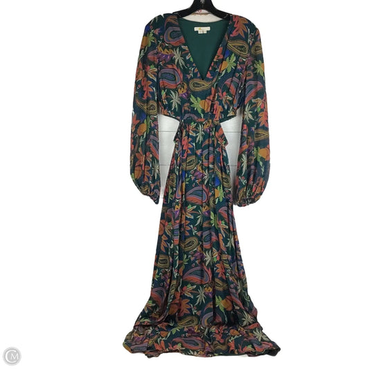 Dress Casual Maxi By Boden In Floral Print, Size: 4