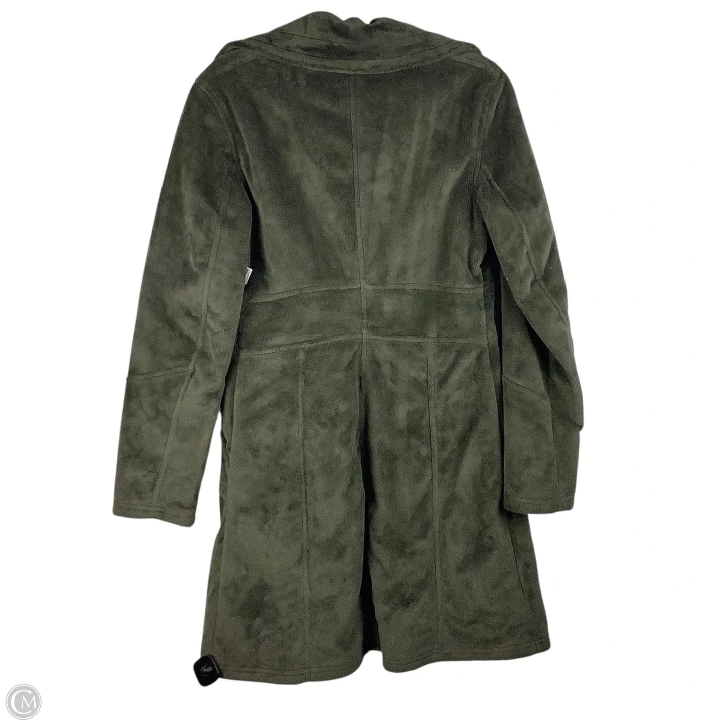 Coat Faux Fur & Sherpa By Athleta In Green, Size: Xs