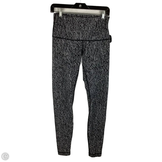 Athletic Leggings By Lululemon In Black, Size: 8