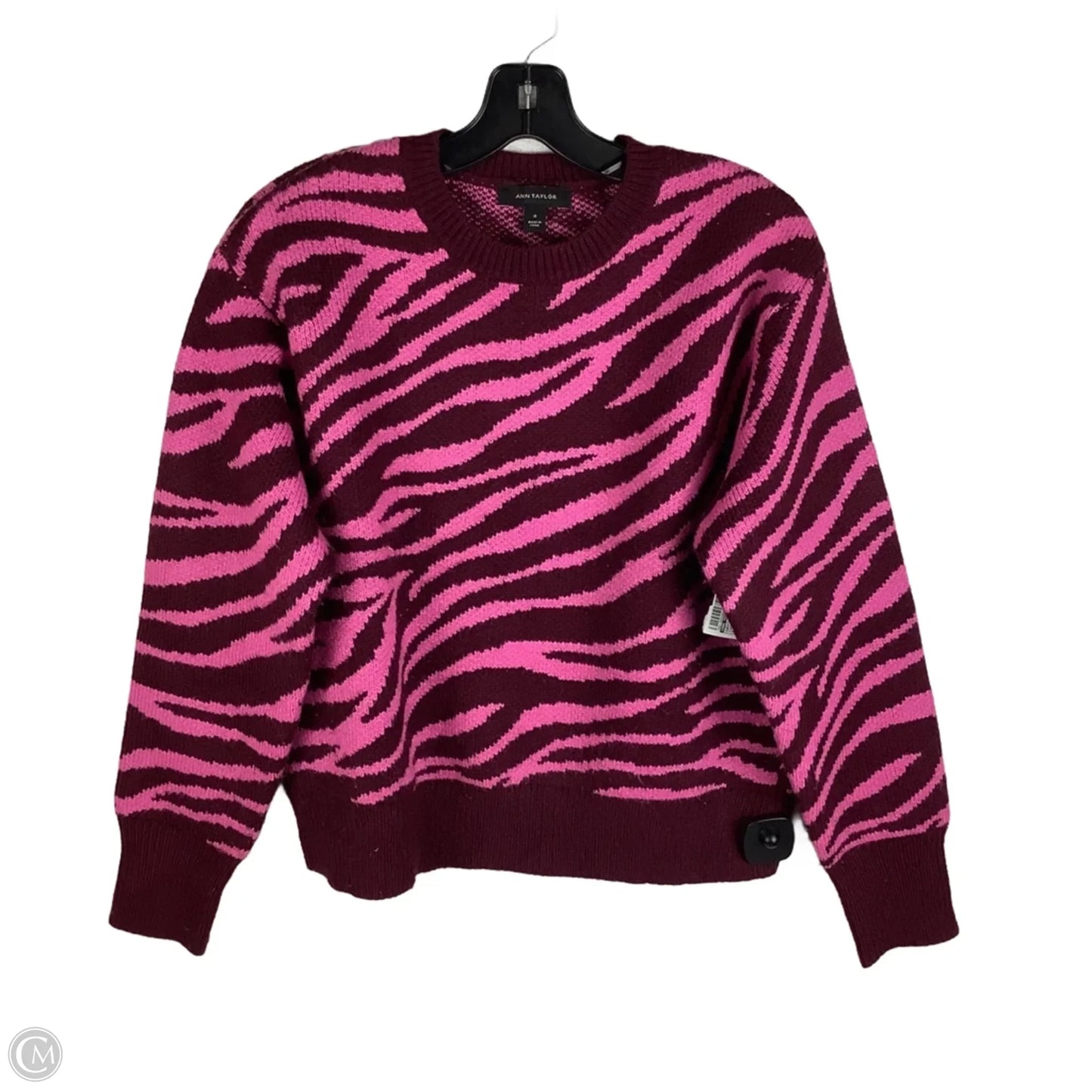 Sweater By Ann Taylor In Pink, Size: M