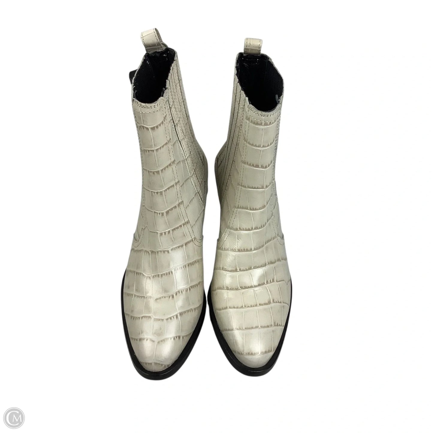 Boots Designer By All Saints In Cream, Size: 37