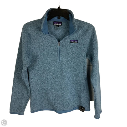 Sweatshirt Crewneck By Patagonia In Blue, Size: S