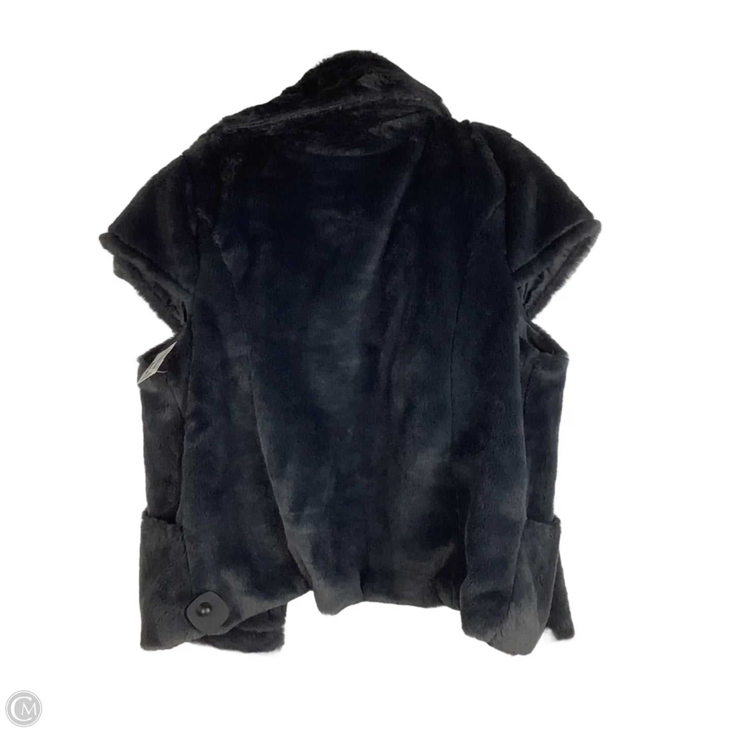 Vest Faux Fur & Sherpa By Democracy In Black, Size: S