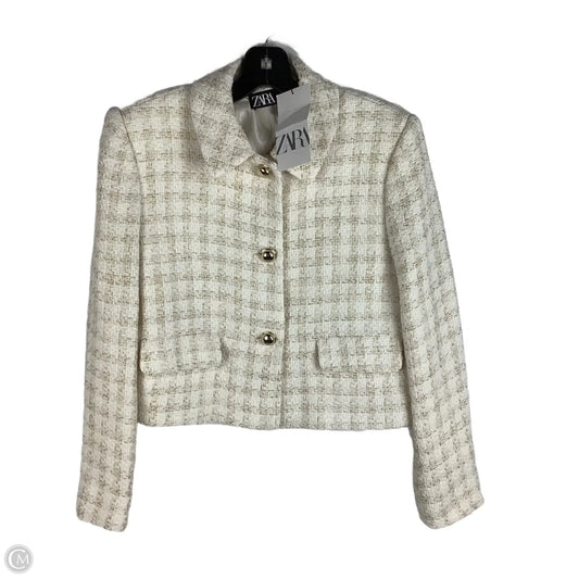 Blazer By Zara In Gold, Size: S