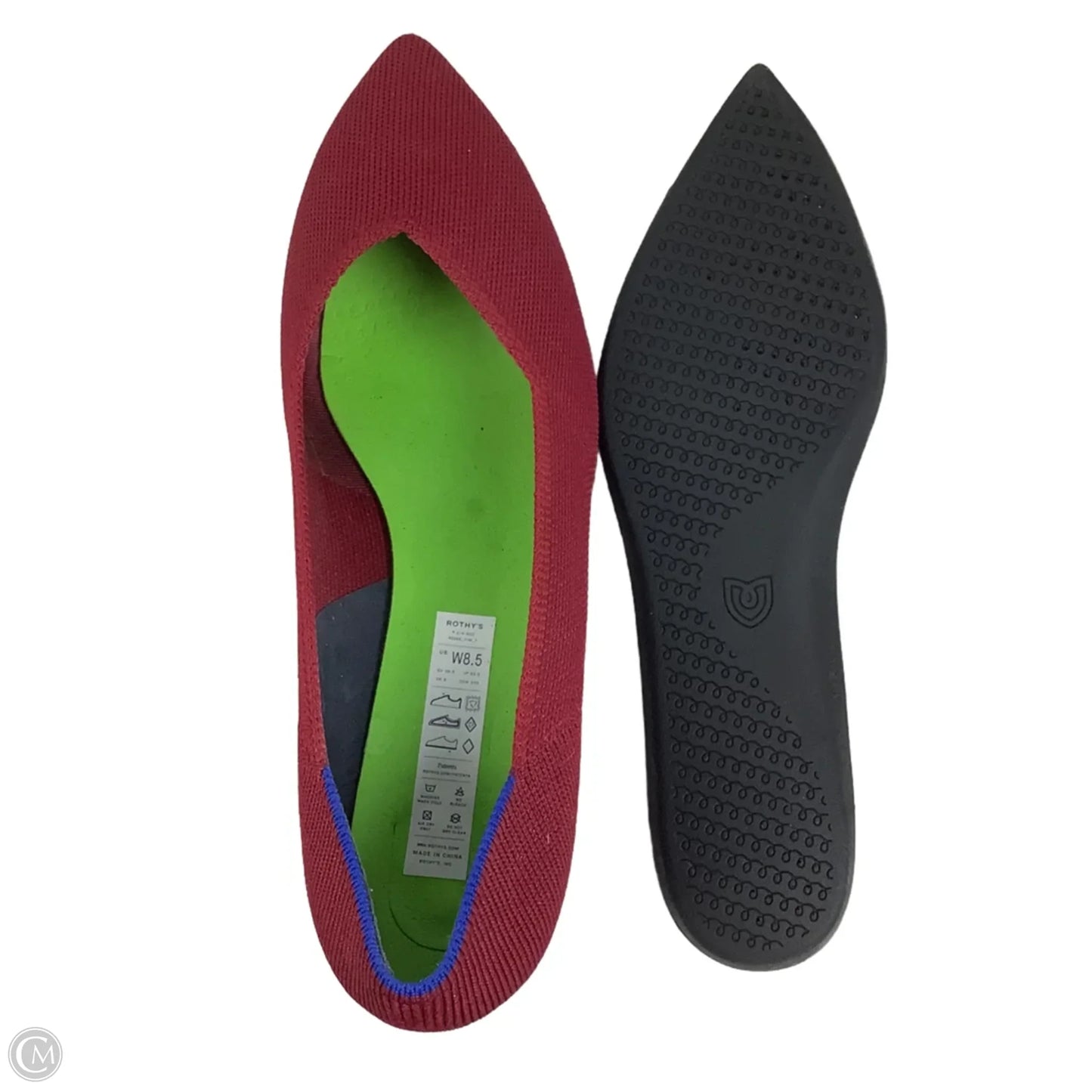 Shoes Heels Block By Rothys In Red, Size: 8.5