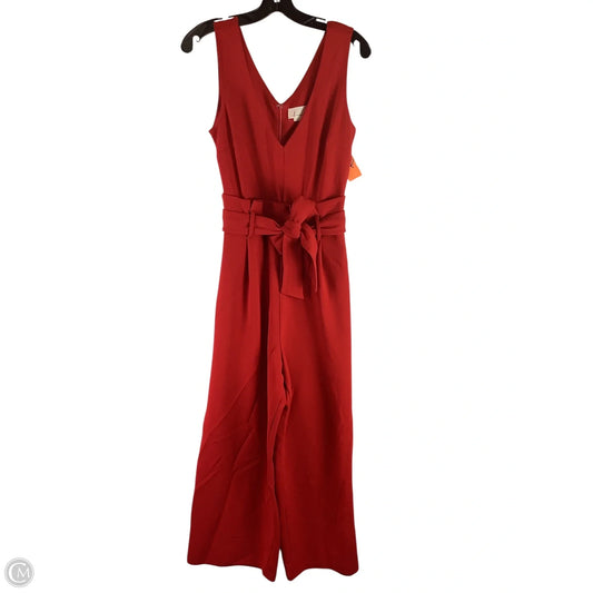 Jumpsuit By Anthropologie In Red, Size: S