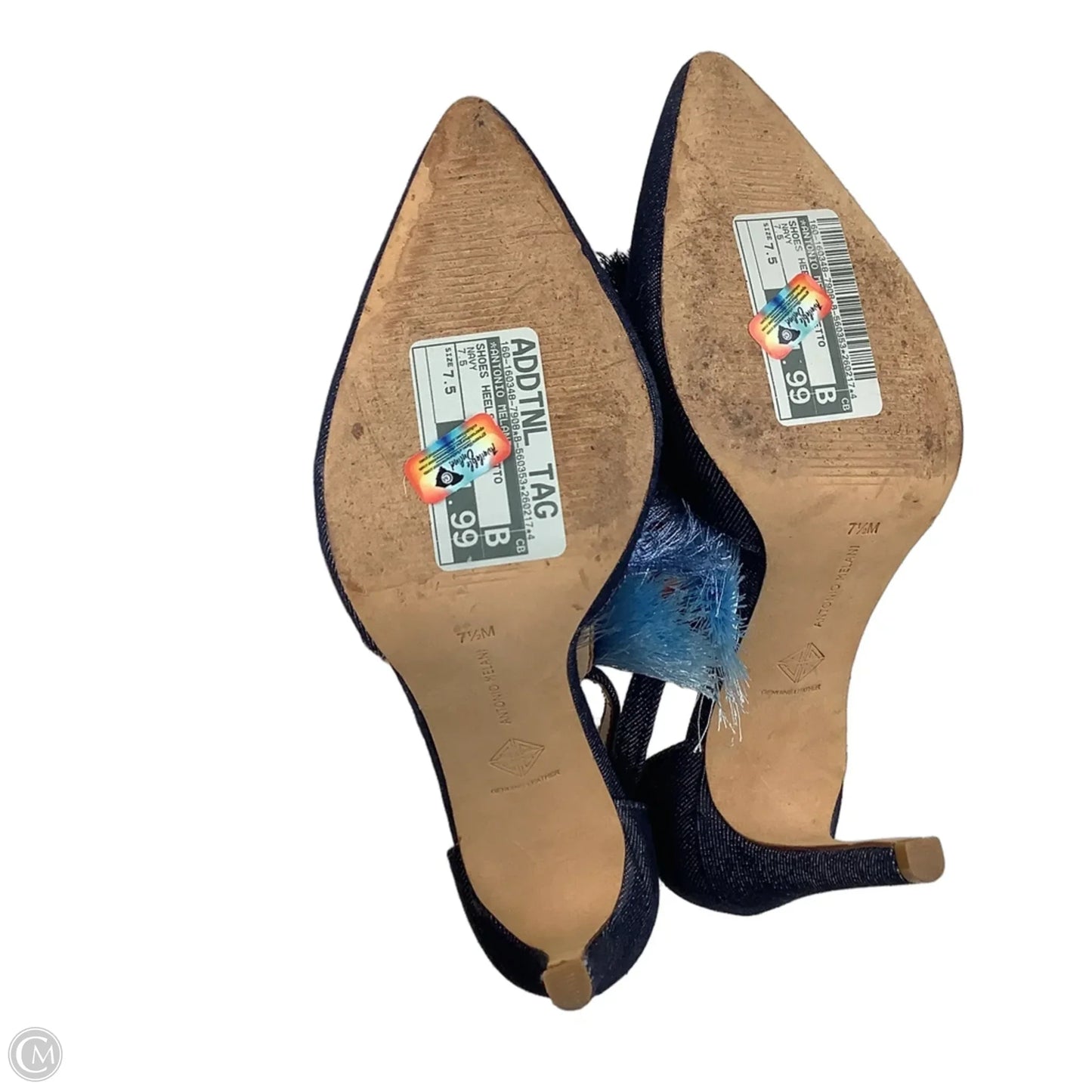 Shoes Heels Stiletto By Antonio Melani In Navy, Size: 7.5