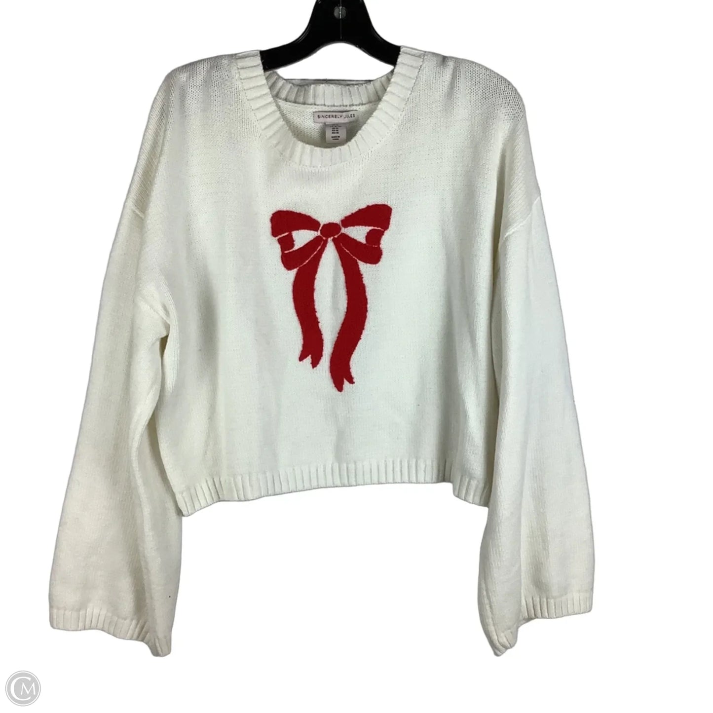 Sweater By Sincerely Jules In White, Size: Xl